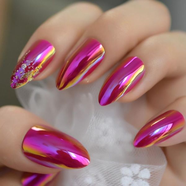 korea chrome fake nails carnival style rose red faux nails stiletto medium glamour nail tip kit 24, Red;gold
korea chrome fake nails carnival style rose red faux nails stiletto medium glamour nail tip kit 24, Red;gold