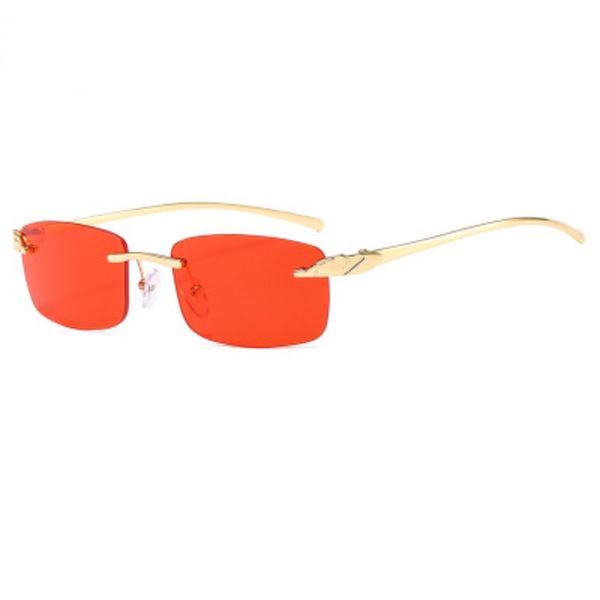 leopard head rimless sunglasses men women fashion small box and versatile sun glasses wholesale, White;black
leopard head rimless sunglasses men women fashion small box and versatile sun glasses wholesale, White;black