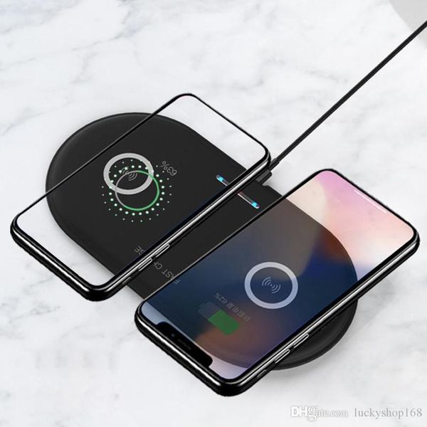 2 in 1 dual qi wirele charger ba e fa t charging pad quick charge phone charger for iphone x x am ung 9 8 edge note9 huawei p20 p30
2 in 1 dual qi wirele charger ba e fa t charging pad quick charge phone charger for iphone x x am ung 9 8 edge note9 huawei p20 p30