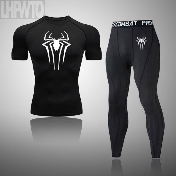 compression men's sportswear suits quick dry running sets men short joggers gym training tracksuit tights workout, Black;blue
compression men's sportswear suits quick dry running sets men short joggers gym training tracksuit tights workout, Black;blue