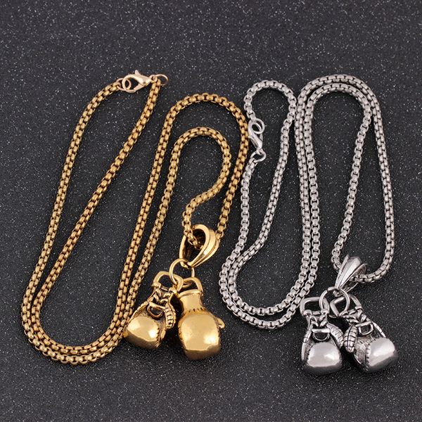 gold/silver color fashion lovely mini boxing gloves necklaces boxing jewelry cool pendant for men boys sport
gold/silver color fashion lovely mini boxing gloves necklaces boxing jewelry cool pendant for men boys sport