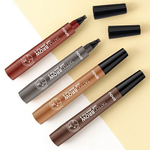 2018 microblading tattoo eyebrow four-bifurcated pen waterproof long lasting fork tip makeup ink sketch eye brow pencil
2018 microblading tattoo eyebrow four-bifurcated pen waterproof long lasting fork tip makeup ink sketch eye brow pencil