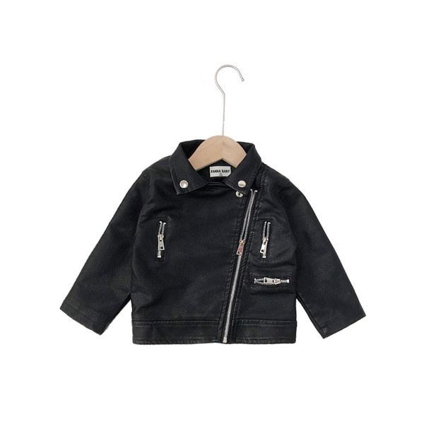 wlg boys fashion jackets kids spring autumn pu black zipper turn down collar coat baby boy all match clothes for 1-5 years, Blue;gray
wlg boys fashion jackets kids spring autumn pu black zipper turn down collar coat baby boy all match clothes for 1-5 years, Blue;gray