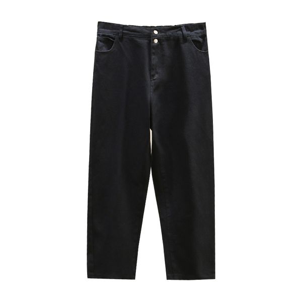 2020 spring fashion high waist jeans women harem pants cotton loose elastic lady casual wash denim trousers for female t55-7106, Blue
2020 spring fashion high waist jeans women harem pants cotton loose elastic lady casual wash denim trousers for female t55-7106, Blue