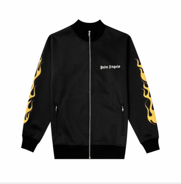 palm angels jacket for men brand sportswear flame pattern windbreaker luxury letters embroidery bomber jackets kanye west 2020, Black;brown
palm angels jacket for men brand sportswear flame pattern windbreaker luxury letters embroidery bomber jackets kanye west 2020, Black;brown