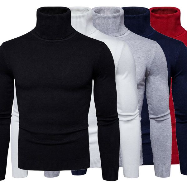 2019 new style fashion men's sweatshirt cotton turtleneck jumper pullover knitwear solid long sleeve sweater, White;black
2019 new style fashion men's sweatshirt cotton turtleneck jumper pullover knitwear solid long sleeve sweater, White;black