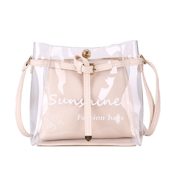 handbags fahsion bags for women2019 summer small bag transparent jelly handbags wild simple shoulder package set 2pcs
handbags fahsion bags for women2019 summer small bag transparent jelly handbags wild simple shoulder package set 2pcs