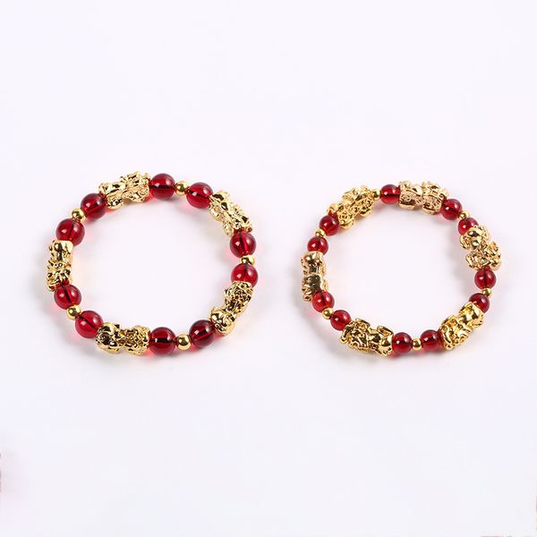 creative new style imitation gold garnet mythical wild animal bracelet 3d retro ancient jewelry red agate glossy bracelet wholesale, Black
creative new style imitation gold garnet mythical wild animal bracelet 3d retro ancient jewelry red agate glossy bracelet wholesale, Black