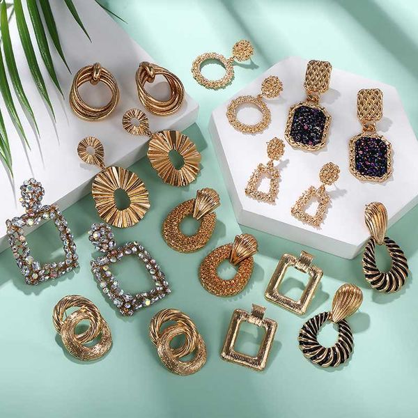 fashion big earrings metal geometric earrings woman pendant bohemian statement female jewelry gift 2020 new, Silver
fashion big earrings metal geometric earrings woman pendant bohemian statement female jewelry gift 2020 new, Silver