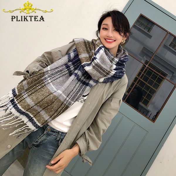 design army green patchwork woman winter scarves 2019 faux cashmere female tippet scarf ladies plaid shawl winter women wrap, Blue;gray
design army green patchwork woman winter scarves 2019 faux cashmere female tippet scarf ladies plaid shawl winter women wrap, Blue;gray