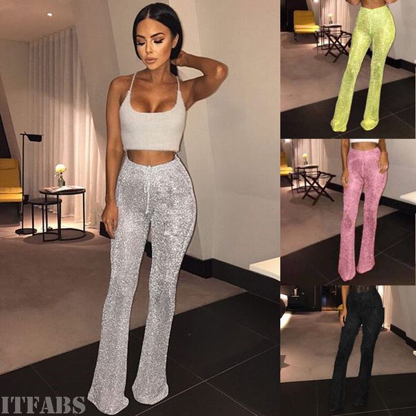 sequins trousers women sparkle metallic pants women bandage sequined pants woman trousers stretch wide leg long pant high waist, Black;white
sequins trousers women sparkle metallic pants women bandage sequined pants woman trousers stretch wide leg long pant high waist, Black;white
