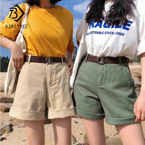 2019 new arrival women's solid high waist half length shorts with belt female loose wide leg fashion casual bottom b93306x, White;black
2019 new arrival women's solid high waist half length shorts with belt female loose wide leg fashion casual bottom b93306x, White;black
