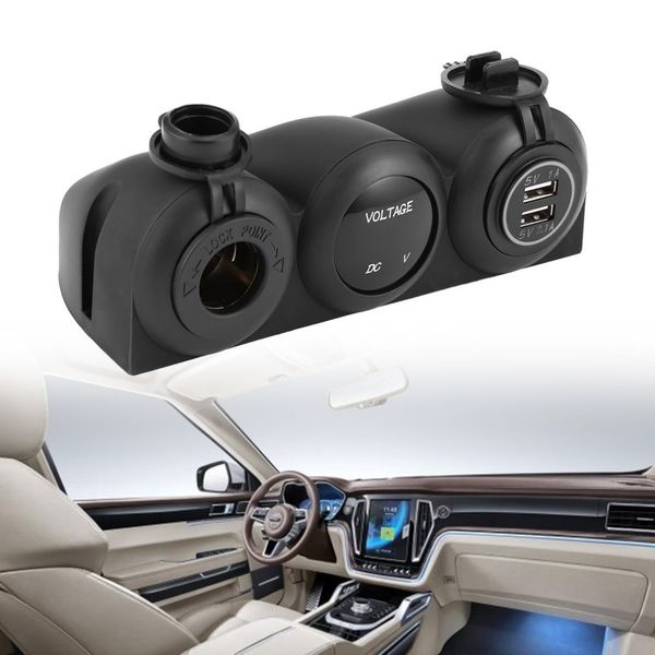 newcar charger dual usb adapter charger waterproof 12v-24v digital voltmeter cigarette lighter sockets power outlet for car boat
newcar charger dual usb adapter charger waterproof 12v-24v digital voltmeter cigarette lighter sockets power outlet for car boat