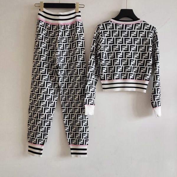 womens designer two piece sets 2019 brand letter print вышивка эластичность свитер спортивные костюмы роскошные тонкие свободные брюки из дв, White
womens designer two piece sets 2019 brand letter print вышивка эластичность свитер спортивные костюмы роскошные тонкие свободные брюки из дв, White