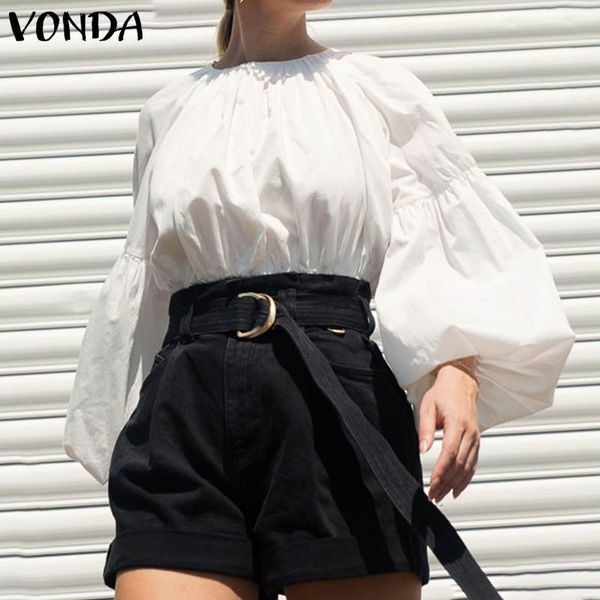 2020 женщин вонда офисное платье партии женские футболки с длинным фонарь рукав топы свободного покроя твердые блузка партийной линии blusas, White
2020 женщин вонда офисное платье партии женские футболки с длинным фонарь рукав топы свободного покроя твердые блузка партийной линии blusas, White