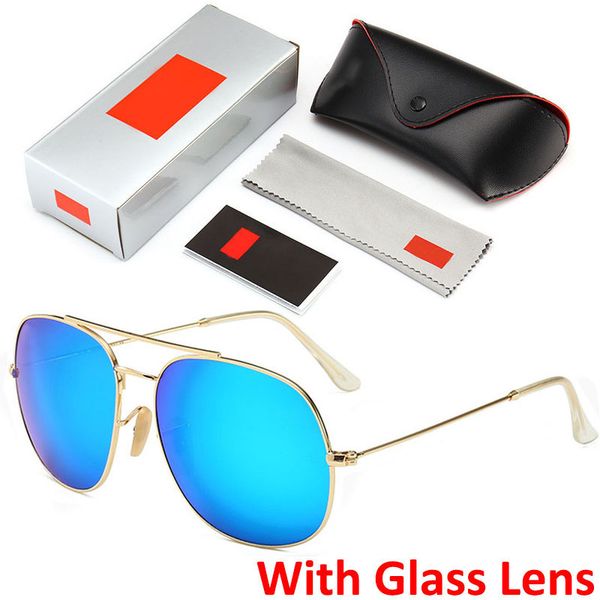 Top Quality Glass Lens Designer Glasses Metal Frame Women Men Luxury Sunglasses Brand Sun Shade Fashion Sunglasses With Retail Box and Case
Top Quality Glass Lens Designer Glasses Metal Frame Women Men Luxury Sunglasses Brand Sun Shade Fashion Sunglasses With Retail Box and Case