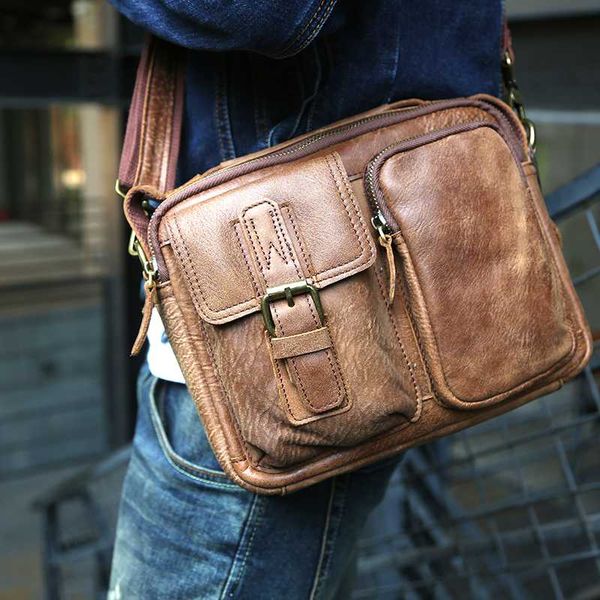 genuine leather messenger bag vintage leather shoulder bag crossbody male tote handbag casual satchel
genuine leather messenger bag vintage leather shoulder bag crossbody male tote handbag casual satchel