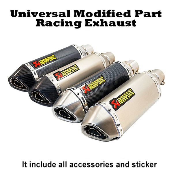 universal 35-51mm akrapovic exhaust modified motorcycle racing exhaust muffle pipe moto escape fit all motorcycle atv scooter
universal 35-51mm akrapovic exhaust modified motorcycle racing exhaust muffle pipe moto escape fit all motorcycle atv scooter