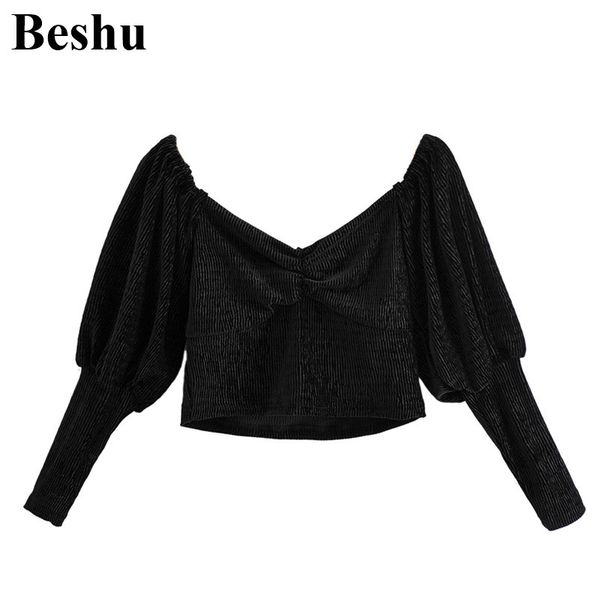 women's blouses & shirts 2021 fashion blouse women black velvet v-neck vintage center draped short lantern sleeve elegant chic blusas, White
women's blouses & shirts 2021 fashion blouse women black velvet v-neck vintage center draped short lantern sleeve elegant chic blusas, White