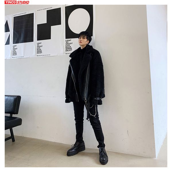 dropshipping mens design solid lapel jacket atumen male thick outwear 2019 winter mens warming coats, Black;brown
dropshipping mens design solid lapel jacket atumen male thick outwear 2019 winter mens warming coats, Black;brown