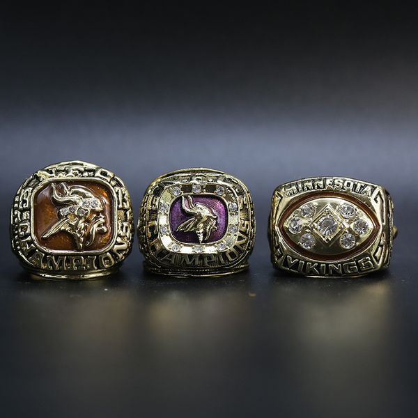 3pcs/set 1973 1974 1976 minnesota football world championship ring wholesale ing, Golden;silver
3pcs/set 1973 1974 1976 minnesota football world championship ring wholesale ing, Golden;silver