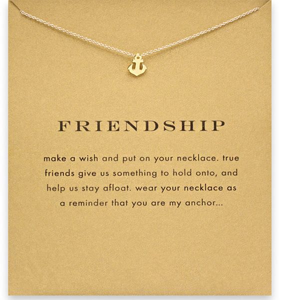 anchor pendants necklace gold silver colors alloy ships anchor alloy pendant with gift card fashion jewelry
anchor pendants necklace gold silver colors alloy ships anchor alloy pendant with gift card fashion jewelry