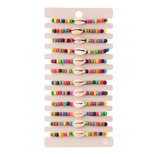 12 pcs/set coloured bead shell charm bracelets sets women men handmade adjustable rope strand wristband fashion couple jewelry, Black
12 pcs/set coloured bead shell charm bracelets sets women men handmade adjustable rope strand wristband fashion couple jewelry, Black