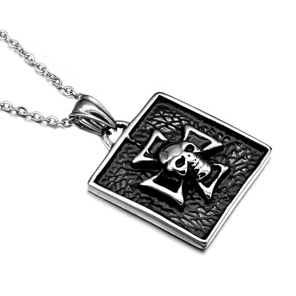 hip punk skull cross pendants necklaces silver titanium stainless steel vintage necklace for men jewelry gifts
hip punk skull cross pendants necklaces silver titanium stainless steel vintage necklace for men jewelry gifts