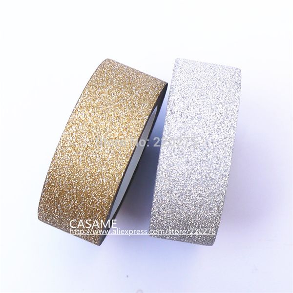 5m korean style totaly gold glitter tape paper scrapbooking book decor self adhesive stick washi golden silver tapes
5m korean style totaly gold glitter tape paper scrapbooking book decor self adhesive stick washi golden silver tapes