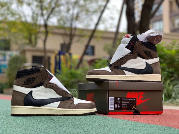 2019 travi cott x aj 1 high og t p cd4487 100 men neaker cactu jack high og t p ale with box leather hoe, Black
2019 travi cott x aj 1 high og t p cd4487 100 men neaker cactu jack high og t p ale with box leather hoe, Black