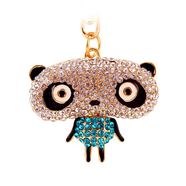 zinic alloy fashion panda shaped design keychain crystal purse bag keyring key chain, Silver
zinic alloy fashion panda shaped design keychain crystal purse bag keyring key chain, Silver