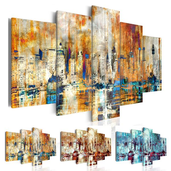 5 pcs/set (no frame) canvas print abstract new york city landscape poster modern home wall decor hd print canvas painting living room decor
5 pcs/set (no frame) canvas print abstract new york city landscape poster modern home wall decor hd print canvas painting living room decor