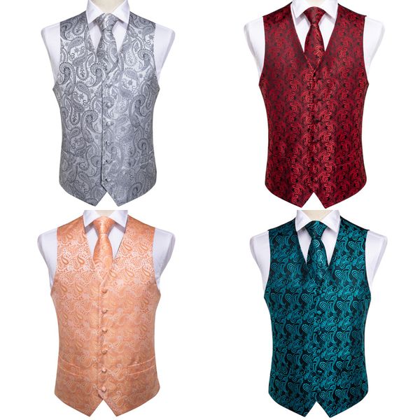 2019 dibangu designer vest for men silver red orange blue men's vest suit business wedding party occasion hanky cufflinks vests, Black;white
2019 dibangu designer vest for men silver red orange blue men's vest suit business wedding party occasion hanky cufflinks vests, Black;white