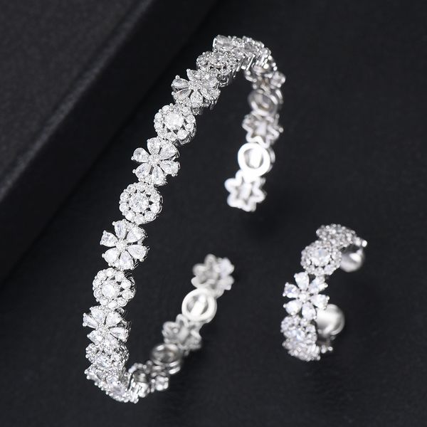 godki luxury square arabia bangle ring set jewelry sets for women wedding cubic zircon crystal cz aretes de mujer modernos 2020, Silver
godki luxury square arabia bangle ring set jewelry sets for women wedding cubic zircon crystal cz aretes de mujer modernos 2020, Silver