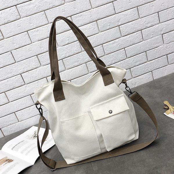 new jiulin high-quality canvas shoulder portable solid color cloth for women bag women handbag
new jiulin high-quality canvas shoulder portable solid color cloth for women bag women handbag