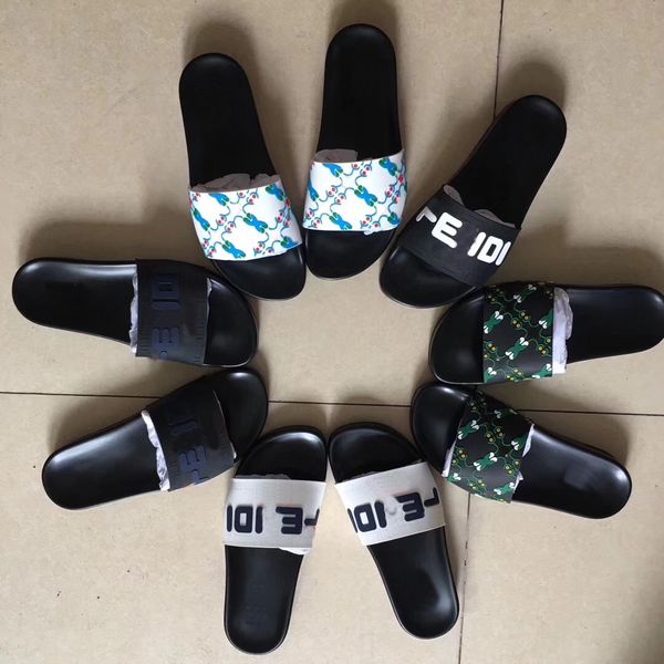 2019 designer fd rubber men sandals slip on sandals size 38-46 men women slippers slip on rubber leather slipper designer man sandals, Black
2019 designer fd rubber men sandals slip on sandals size 38-46 men women slippers slip on rubber leather slipper designer man sandals, Black