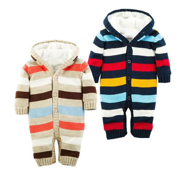 new born sweater cotton hooded striped thick warm knitted baby boys clothing abs-1533, White
new born sweater cotton hooded striped thick warm knitted baby boys clothing abs-1533, White