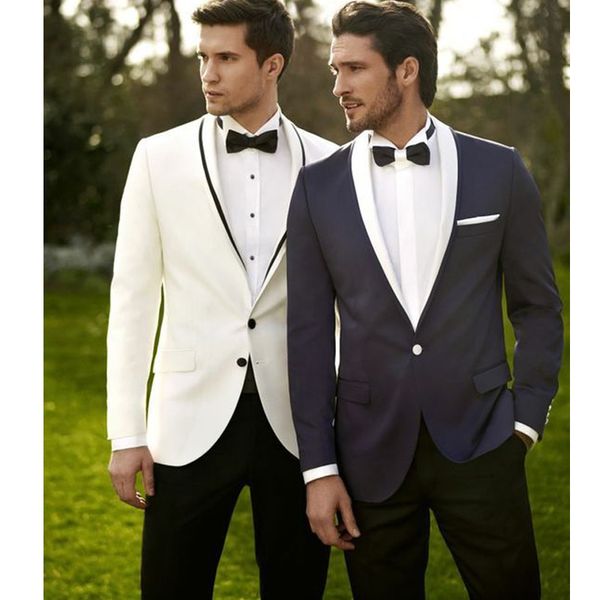 2019 mens wedding suit with shawl lapel jacket+pants groom tuxedos groomsmen man suit for wedding, Black;gray
2019 mens wedding suit with shawl lapel jacket+pants groom tuxedos groomsmen man suit for wedding, Black;gray