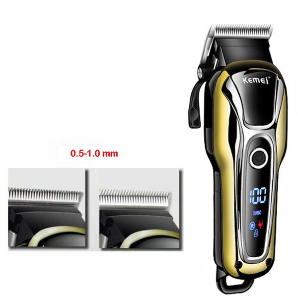 kemei 100-240v electric rechargeable hair trimmer men's professional electric hair clipper shaver barbermaskinerkm-1990 digoc
kemei 100-240v electric rechargeable hair trimmer men's professional electric hair clipper shaver barbermaskinerkm-1990 digoc