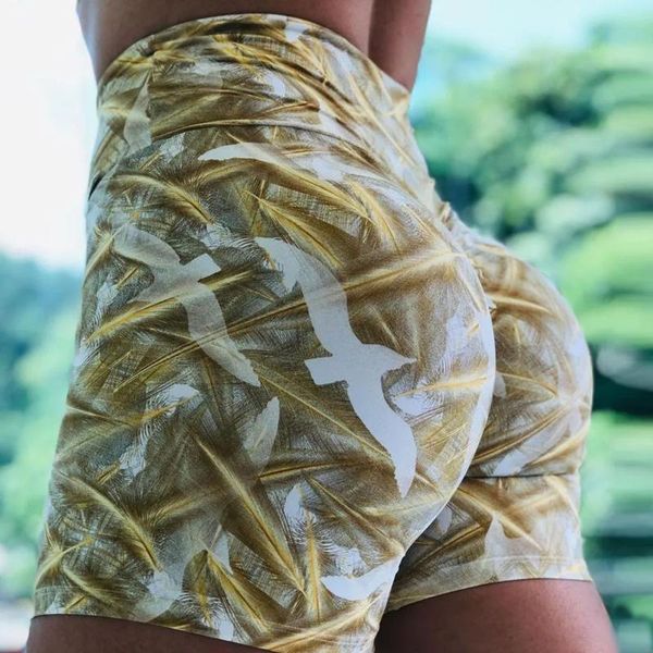 yoga outfits high waist feather print gym leggings shorts women breathable quick dry fitness sport for, White;red
yoga outfits high waist feather print gym leggings shorts women breathable quick dry fitness sport for, White;red