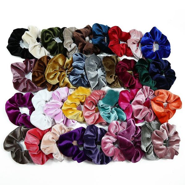 50 colors girl velvet hair scrunchy ring elastic hair bands large intestine ponytail scrunchies hairs loop soft hairband headwear, Slivery;white
50 colors girl velvet hair scrunchy ring elastic hair bands large intestine ponytail scrunchies hairs loop soft hairband headwear, Slivery;white