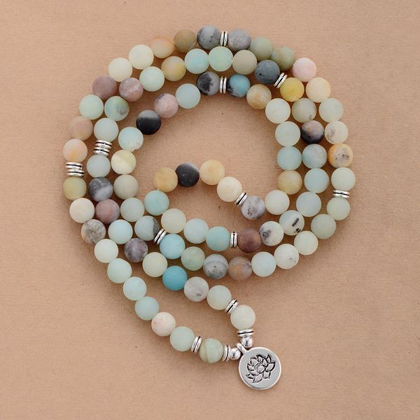 womens bracelets matte frosted amazonite lotus charm yoga bracelet 108 mala necklace dropshipping, Golden;silver
womens bracelets matte frosted amazonite lotus charm yoga bracelet 108 mala necklace dropshipping, Golden;silver