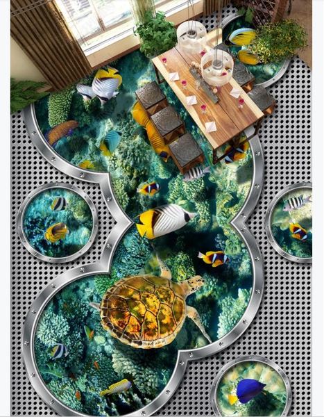 custom 3d self-adhesive floor mural wallpaper interior decoration living room ocean world coral fish 3d waterproof floor tiles sticker
custom 3d self-adhesive floor mural wallpaper interior decoration living room ocean world coral fish 3d waterproof floor tiles sticker
