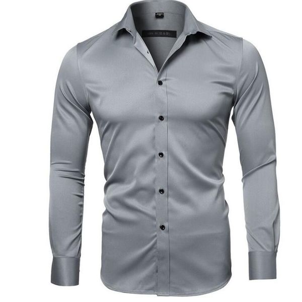 european and american business long-sleeved men's shirt solid color slim shirt, White;black
european and american business long-sleeved men's shirt solid color slim shirt, White;black