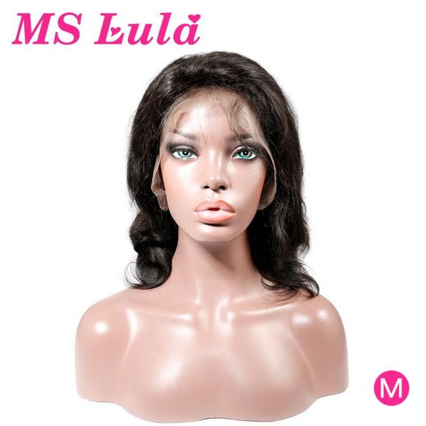 body wave 360 lace frontal wig short human hair wigs ms lula hair 150 density pre plucked lace wig remy brazilian for woman, Black;brown
body wave 360 lace frontal wig short human hair wigs ms lula hair 150 density pre plucked lace wig remy brazilian for woman, Black;brown