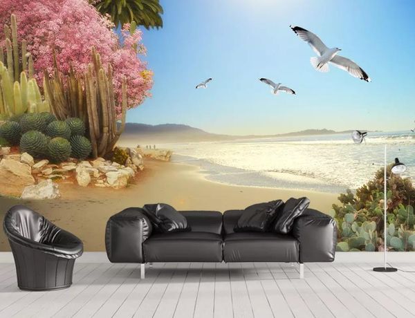 modern wallpaper walls 3d seaside tropical plants flowers and birds background wall painting
modern wallpaper walls 3d seaside tropical plants flowers and birds background wall painting