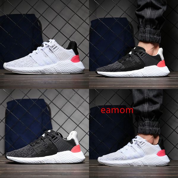 

eqt 93 17 men running shoes support future black white pink coat of arms turbo red women sports outdoor sneakers eur 36-44