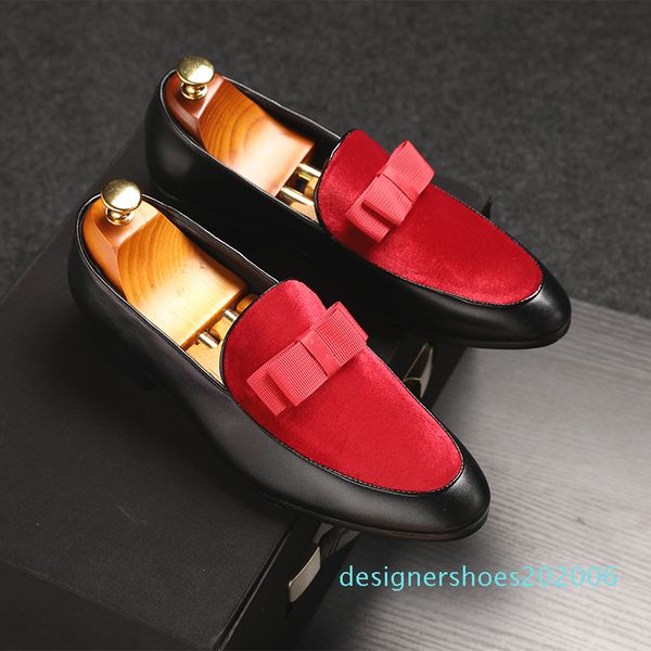 m-anxiu men formal shoes bowknot wedding dress male flats gentlemen casual slip on shoes black patent leather red suede loafers d06
m-anxiu men formal shoes bowknot wedding dress male flats gentlemen casual slip on shoes black patent leather red suede loafers d06