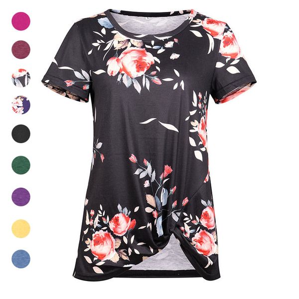 neck crew shirts sleeve t short tee summer knot botton shirt color clothes shirts women solid 220114 itcvp, Black
neck crew shirts sleeve t short tee summer knot botton shirt color clothes shirts women solid 220114 itcvp, Black