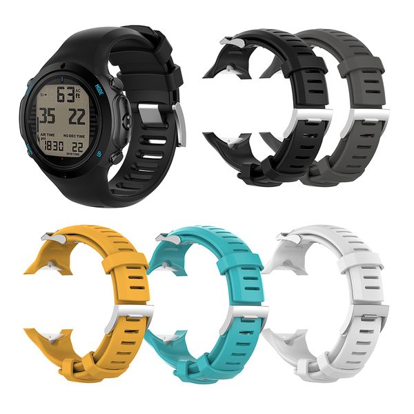 silicone watch band strap sport soft diving rubber clock watchbands wrist strap buckle for suunto d6 dive/d6i novo/d6i zulu, Black;brown
silicone watch band strap sport soft diving rubber clock watchbands wrist strap buckle for suunto d6 dive/d6i novo/d6i zulu, Black;brown